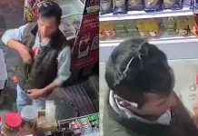 #VIDEO // Sujeto armado asalta tienda de abarrotes en Santa Cruz Acapa