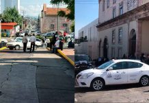 Taxistas bloquean Morelia por cuarta vez; acusan incumplimiento del Ayuntamiento