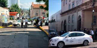 Taxistas bloquean Morelia por cuarta vez; acusan incumplimiento del Ayuntamiento