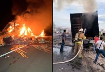 Suman dos fallecidos tras accidentes de la autopista Siglo XXI