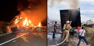 Suman dos fallecidos tras accidentes de la autopista Siglo XXI