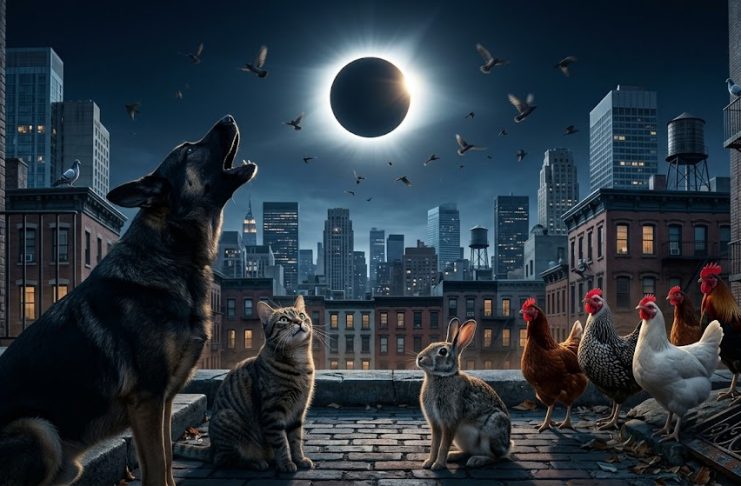 ¿Qué pasa con los animales durante un eclipse solar? Esto es lo que puede ocurrir