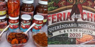 Queréndaro se viste de tradición con el arranque de la Feria del Chile