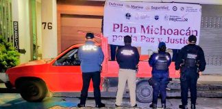 Asegura SSP cerca de 45 kilos de marihuana ocultos en vehículo; hay 2 detenidos