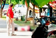 Asesinan a motociclista frente al Teatro del Pueblo, en el Centro de Apatzingán