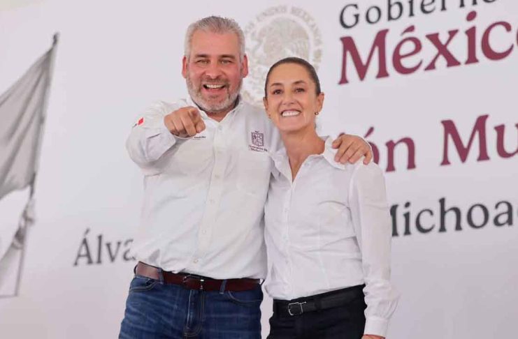 Destaca Bedolla respaldo de Sheinbaum en atención médica para Michoacán con 705 nuevos consultorios