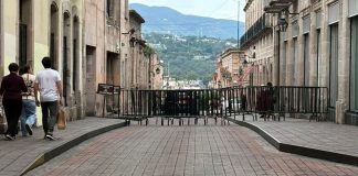 Blindan Centro Histórico de Morelia contra ambulantaje previo a encendido de Catedral