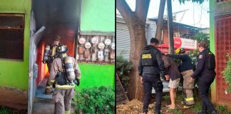 Bomberos Morelia rescatan a un adulto mayor de incendio en Torres del Tepeyac
