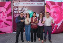 Gladyz Butanda defiende la soberanía nacional desde las calles de Morelia