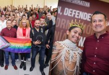 Torres Piña y colectivos LGBTTTIQ+ van juntos por una agenda de derechos y transformación