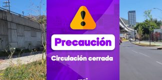 Anuncian cierre vial temporal en la lateral del distribuidor Mil Cumbres en Morelia