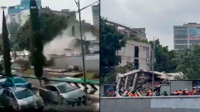 colapso-edificio-demolicion-viaducto-miguel-aleman-trafico