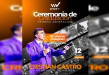 ¡Llegó el gran día para Cristian Castro! Así podrás ver EN VIVO su graduación