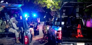 Delincuentes atacan con drones explosivos a policías en Parácuaro