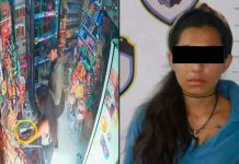 #VIDEO // Detienen a joven señalada de participar en robo a tienda de abarrotes en Las Margaritas