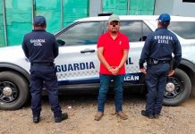 Cae presunto homicida durante operativo carretero en la autopista Siglo XXI