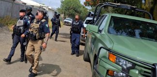 GC detiene a tres sujetos tras enfrentamiento en Tacámbaro; dos de los capturados resultan heridos