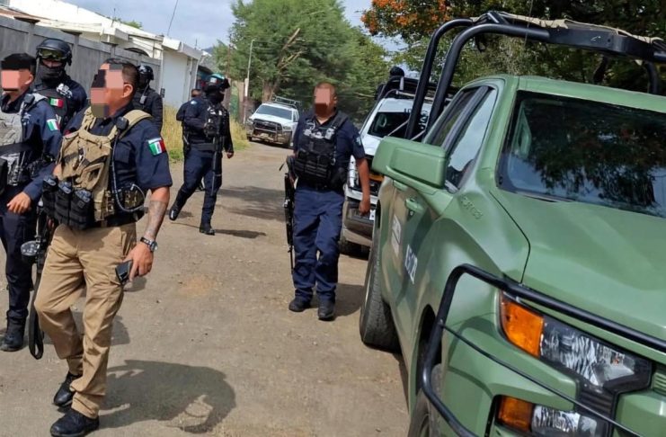 GC detiene a tres sujetos tras enfrentamiento en Tacámbaro; dos de los capturados resultan heridos