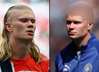 Erling Haaland se despide de su famosa melena y estrena un radical corte de cabello