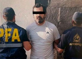 Deportarán a México a un exmilitar detenido en Argentina por delincuencia organizada