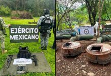 Fuerzas federales detienen a 15 presuntos delincuentes y aseguran 3 laboratorios en Michoacán