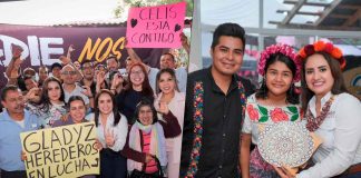 Gladyz Butanda abandera en Capula la lucha pacífica por la transformación
