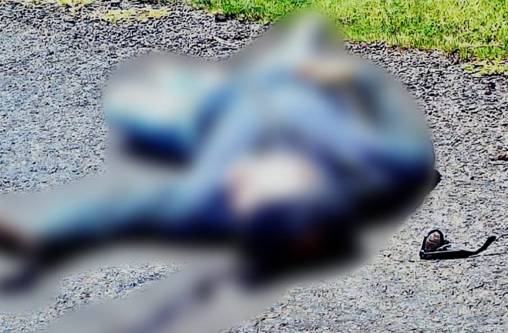 Hallan un ejecutado en la comunidad de Aquiles Serdán, Tingüindín