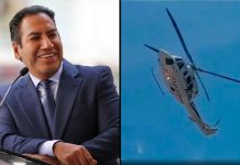 #VIDEO // Helicóptero del gobernador de Chiapas casi se estrella tras cruce de aves pero logran aterrizar a salvo