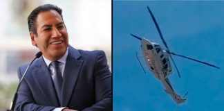 #VIDEO // Helicóptero del gobernador de Chiapas casi se estrella tras cruce de aves pero logran aterrizar a salvo
