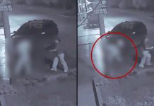 #VIDEO // Joven apuñala a hombre de 73 años tras verlo salir de un hotel con su esposa