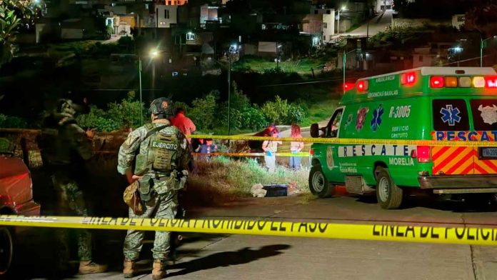 hombre-asesinado-balazos-colonia-valle-del-durazno-morelia