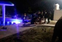 Hombre muere ahogado en alberca en una fiesta en Cadereyta