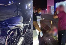 Joven y niña heridos al esquivar con su moto a un perro que se les atravesó