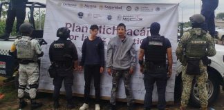 SSP libera a tres adolescentes privadas de la libertad y detiene a dos personas en Jacona
