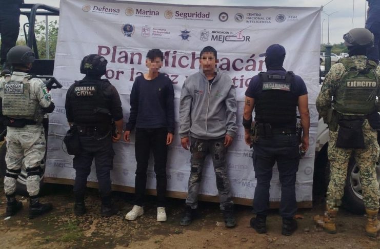SSP libera a tres adolescentes privadas de la libertad y detiene a dos personas en Jacona