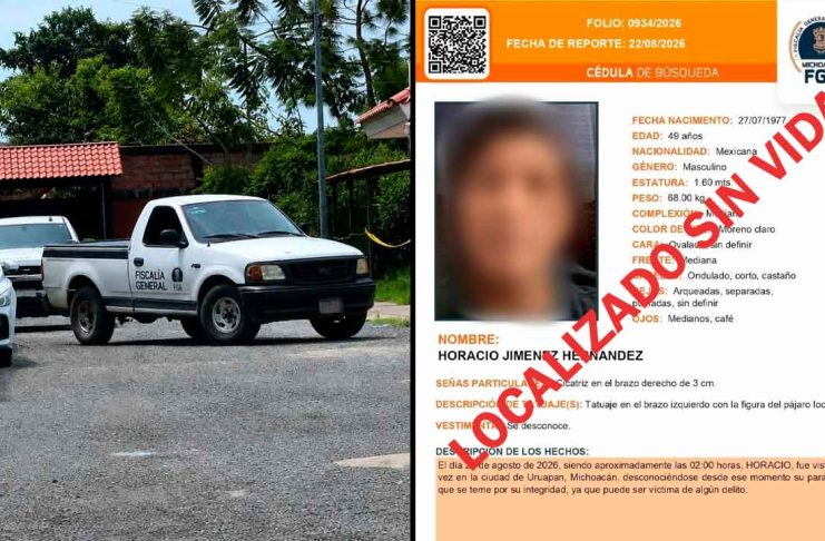Localizan cadáver putrefacto y con huellas de violencia en el Fraccionamiento Bugambilias de Uruapan