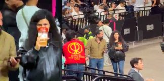 Captan a Luisa María Alcalde y Arturo Ávila en concierto de Rosalía