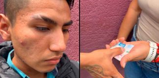 #VIDEO // Mamá obliga a su hijo a dar la cara y pagar lo que robó en una panadería de Morelia
