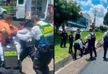 Motociclista sufre accidente en el Libramiento Oriente de Morelia