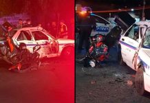 Motociclista muere en brutal choque contra taxi, en Uruapan