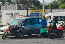 Paramédicos de IMUSA auxilian a motociclista accidentado al poniente de Morelia