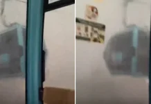 #Video || Pasajeros captan impactante tormenta desde el Cablebús de la CDMX