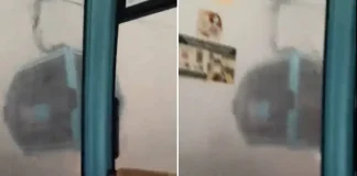 #Video || Pasajeros captan impactante tormenta desde el Cablebús de la CDMX