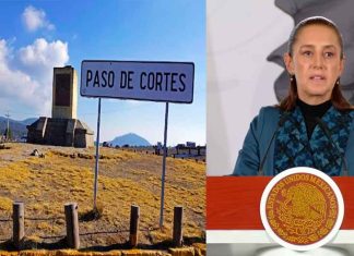 “Se molestan los que lo veneran”: Sheinbaum defiende cambio de nombre del Paso de Cortés