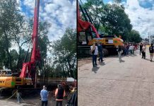 PC Estatal advierte riesgo por maquinaria pesada obstruida por manifestantes en Tres Puentes
