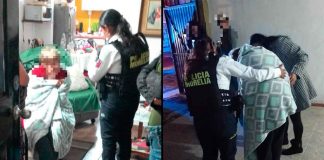 Encuentran a mujer de la tercera edad tirada dentro de su casa; policía de Morelia la auxilia