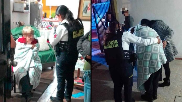policia-morelia-auxilia-mujer-adulta-mayor-lesionada-los-laureles