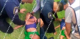 #VIDEO // Policía federal salva la vida a un niño de 3 años que se ahogaba en Teotihuacán
