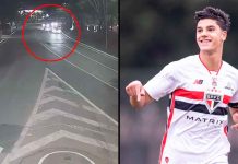 #VIDEO // Jugador del São Paulo queda en libertad tras atropellar a un hombre de 84 años