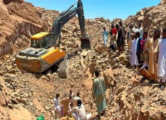 Sube a más de 100 la cifra de muertos tras derrumbe en una mina de oro en Zamboye
